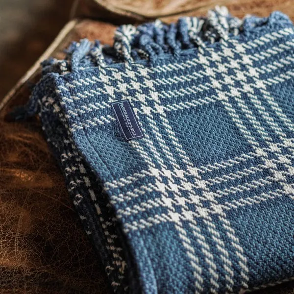 Portland Plaid Cotton Throw