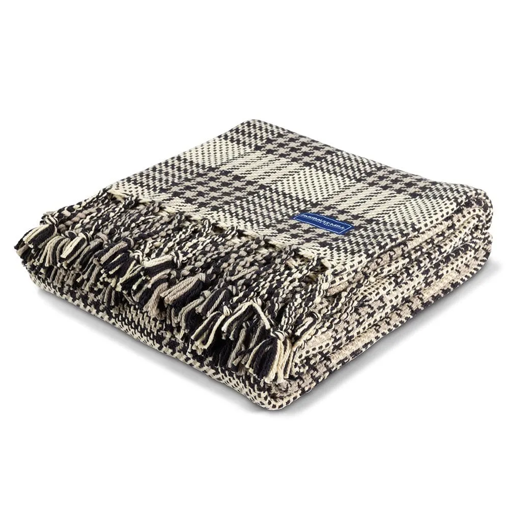 Portland Plaid Cotton Throw