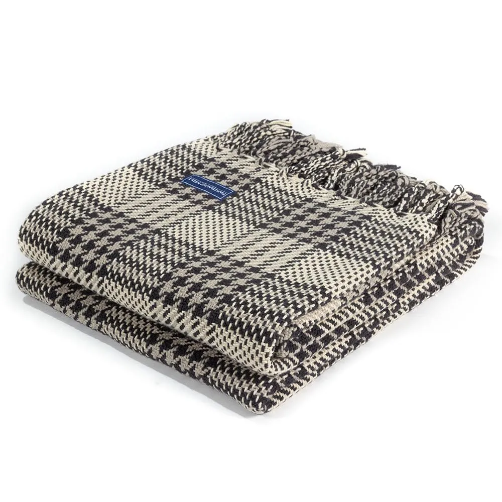 Portland Plaid Cotton Throw