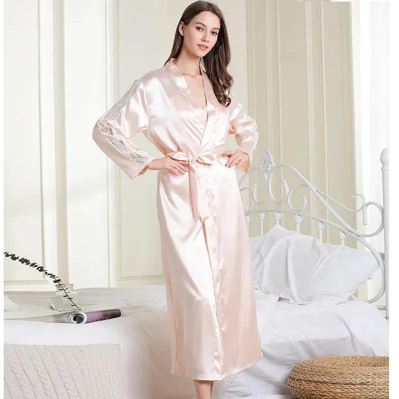 Satin Dreams Robe Set