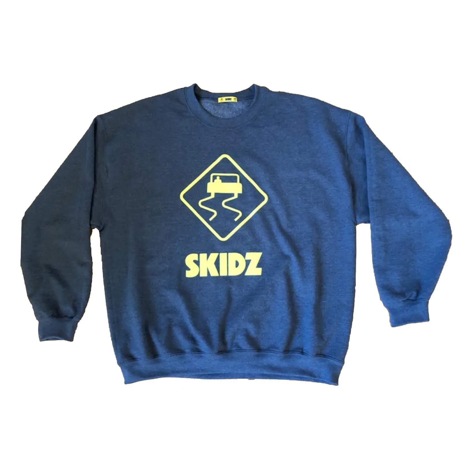 Skidz Yellow Logo Crewneck Sweatshirt