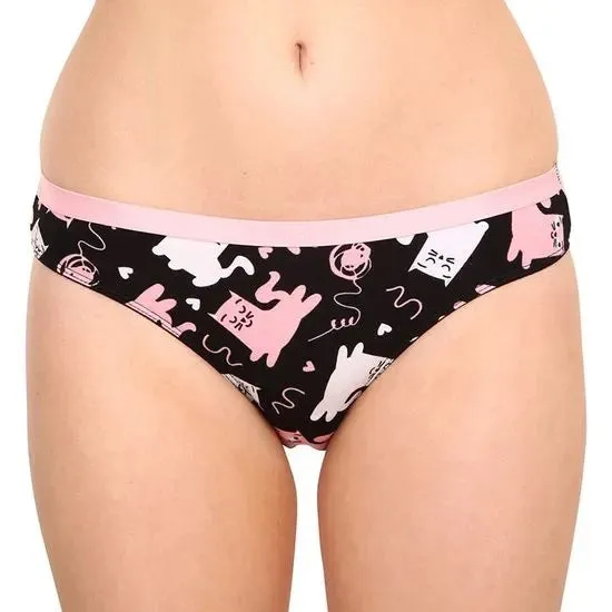 Sleepy Kitties Womens Briefs Knickers