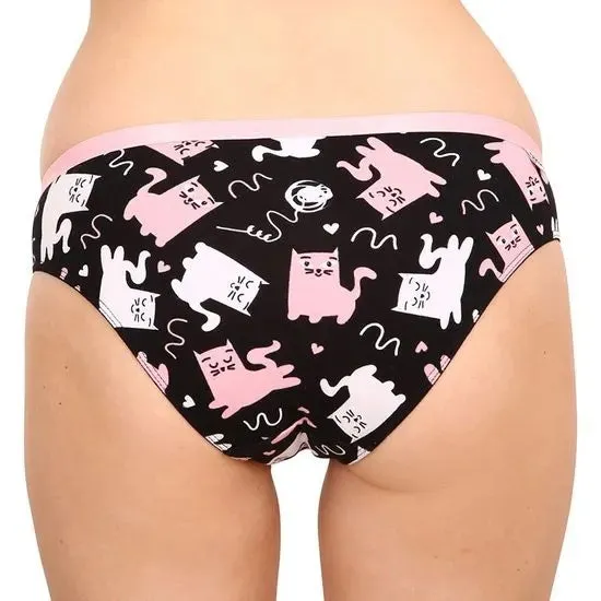 Sleepy Kitties Womens Briefs Knickers