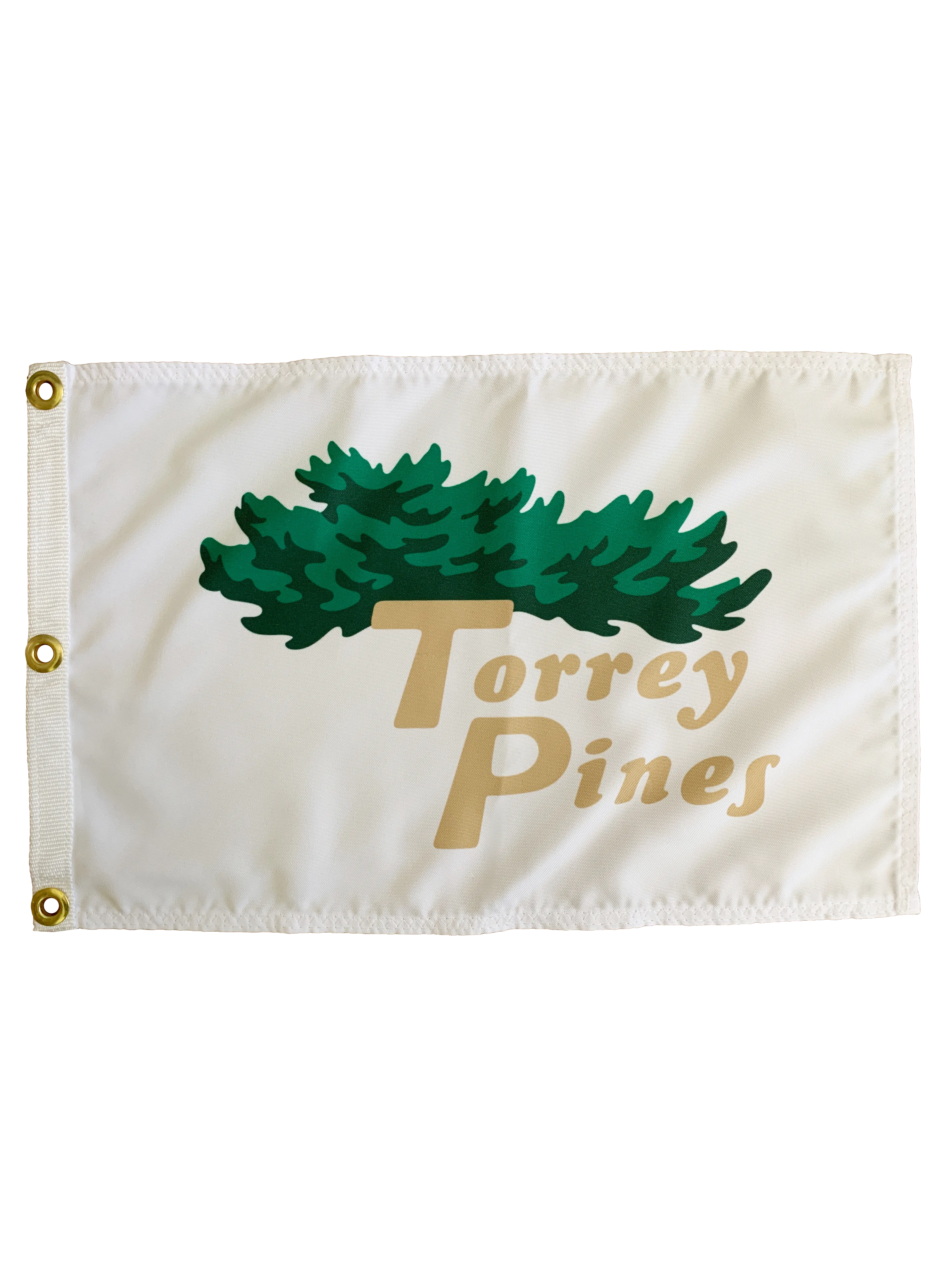 Torrey Pines Printed Logo Flag