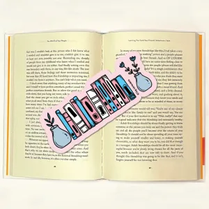 Transgender Bookshelf Pride Laminated Printed Bookmark