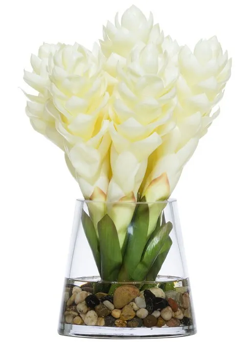 White Ginger Stateroom Bouquet Yacht Silks Arrangement