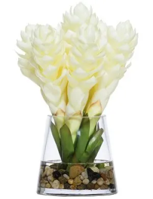 White Ginger Stateroom Bouquet Yacht Silks Arrangement