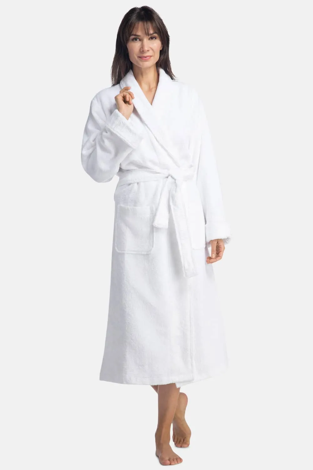 Women's Premier Turkish-Style Full Length Terry Cloth Spa Robe